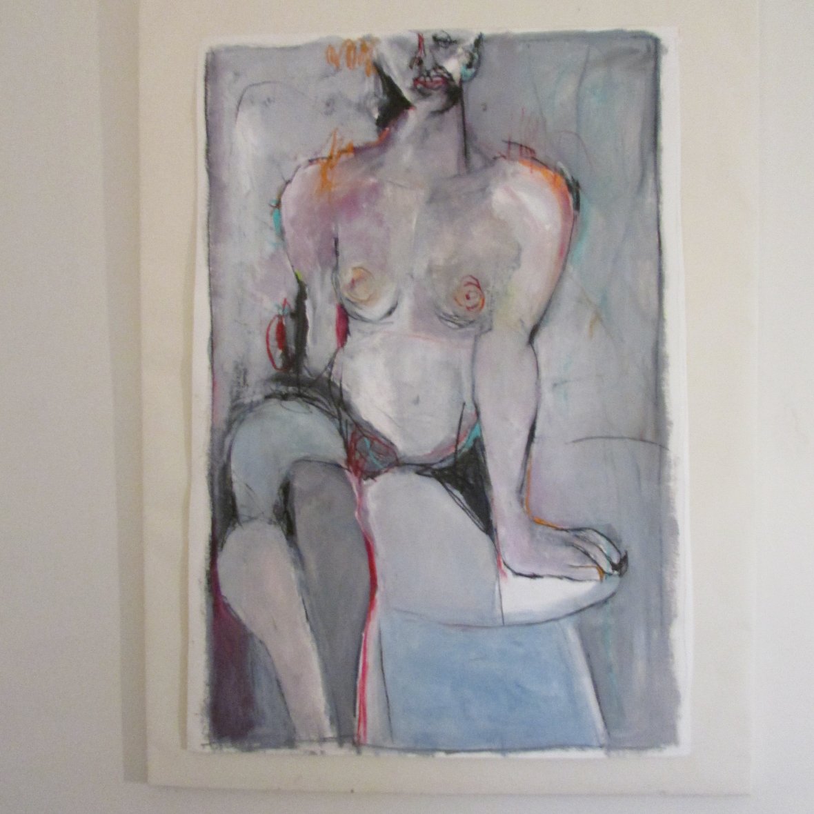 Summer Seated Figure